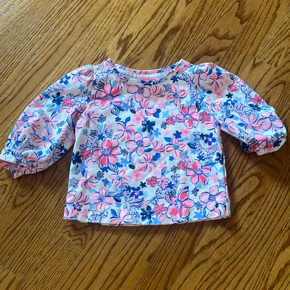 Lilly Pulitzer girls floral top